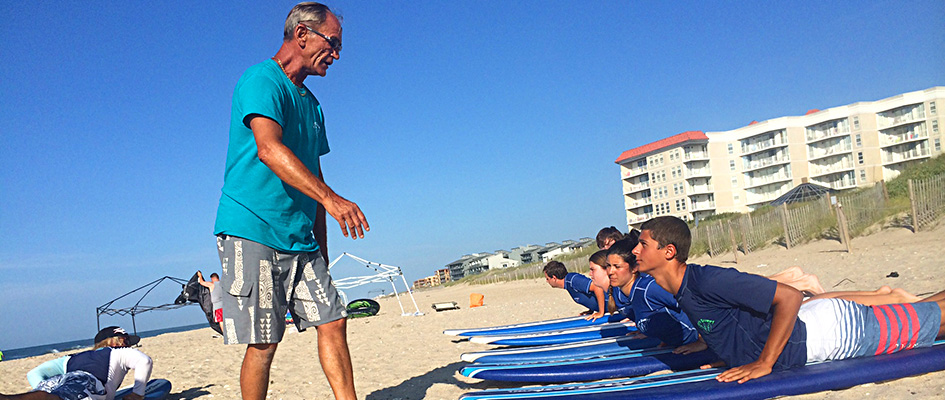 Surfing lessons near Wilmington NC